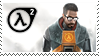 Stamp with Gordon Freeman from Half Life 2