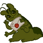 Pixel art of Trans Ferns as a Slugcat.